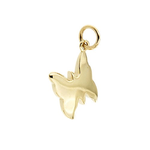 Pendentif Pendentif papillon Dodo or jaune 58 Facettes 39825