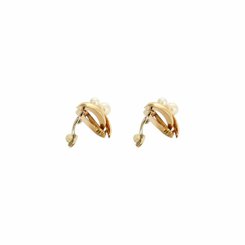 Boucles d'oreilles BOUCLES D'OREILLES VINTAGE OR & PERLES 58 Facettes BO/230057/