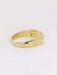 Bague 56.5 Bague jonc or jaune diamant 0,20 ct 58 Facettes J150