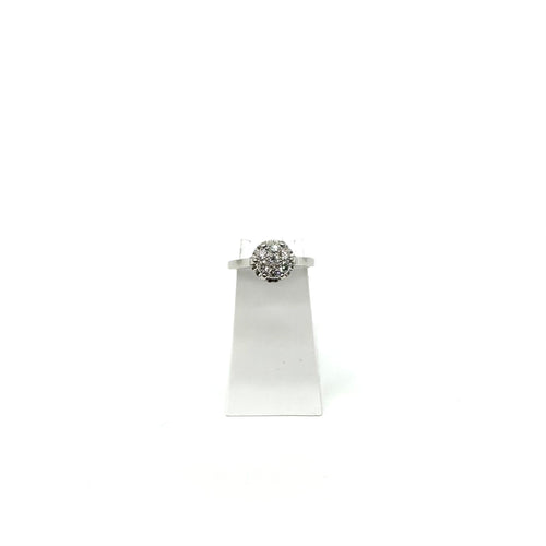 Bague platine et diamants 58 Facettes Z15B51638