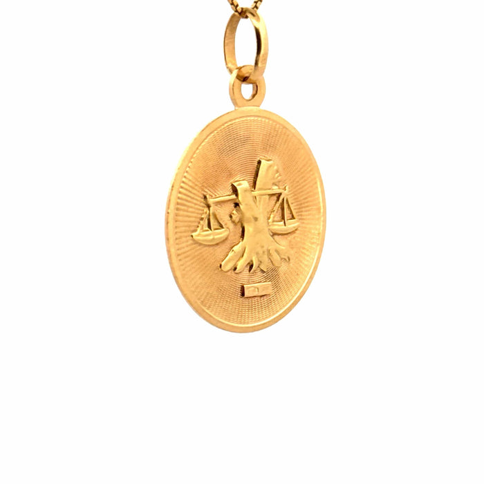 Pendentif Médaille Rare signe Balance 58 Facettes 2-D4PE-GS37714-2