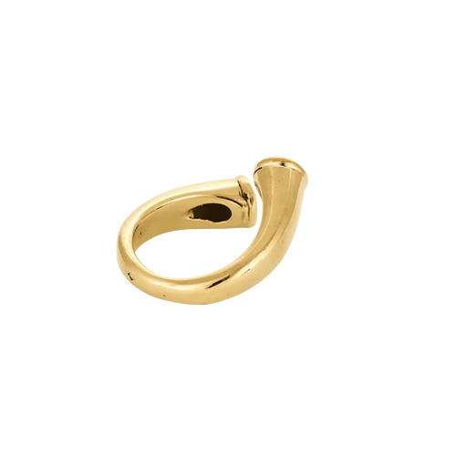 BAGUE TOI ET MOI OR, DIAMANT ET SAPHIR