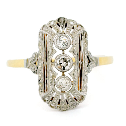 Ring 54 Art Deco Diamond Ring 58 Facettes 67F30EDF894B4069B2A042D7433BDA10