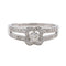 Bague 50.5 Mauboussin Bague Solitaire Chance of Love Or blanc Diamant 58 Facettes 2804213CN