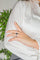 Bague 55.5 Bague Pompadour Or blanc Saphir 58 Facettes 3655104CN