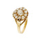 Bague 52 Bague fleur sertie de diamants de 0,65 ct 58 Facettes 36479