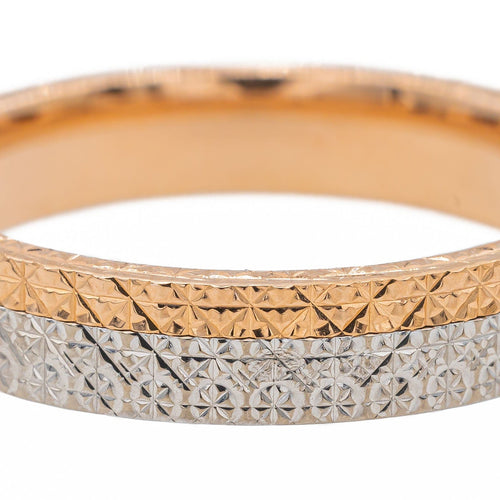 Bague 56 Bague Alliance Or blanc 58 Facettes 3079844CN