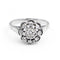 Bague 64 Bague Marguerite Or blanc Diamant 58 Facettes 1720542CN