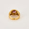 Bague 51 Bague or jaune, spinelle 58 Facettes HOU5377