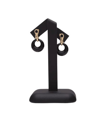 Boucles d'oreilles Clips d'oreilles Van Cleef & Arpels Or jaune 18K Diamant Onyx 58 Facettes BO220034/VCAClipsdOreillesVintage/PHOTO