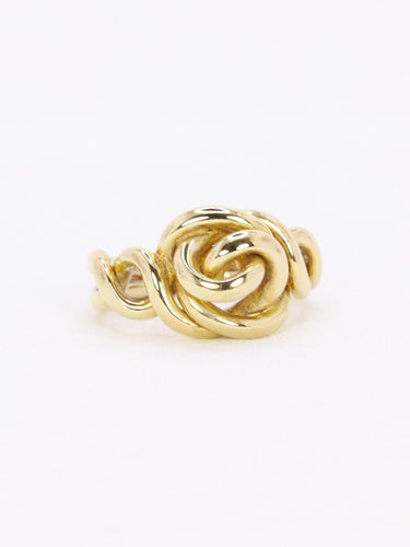 Bague 48 Bague noeud vintage or jaune 58 Facettes 1108.8