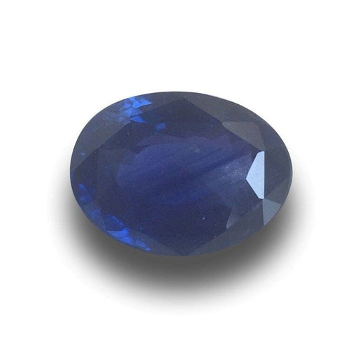Gemstone Saphir bleu non chauffé 2.04cts certificat IGI 58 Facettes 494