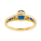 Bague 54 Bague Or jaune Saphir 58 Facettes 3371941CN