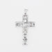 Pendentif Pendentif Croix Art Déco Diamants 58 Facettes