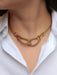 Collier Collier noeud vintage or jaune 58 Facettes J441