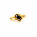 Bague 49 Bague or jaune saphir 58 Facettes 65-GS38374-1