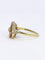 Bague 54 Bague Belle Epoque or jaune diamants rubis calibres 58 Facettes 1128.7
