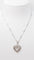 Collier Collier pendentif multi Coeurs en or blanc et diamants 58 Facettes 21089