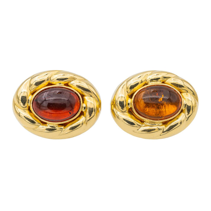 Boucles d'oreilles Boucles d'oreilles Or jaune Ambre 58 Facettes 3141367RV