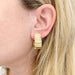 Earrings Cartier earrings, “Casque d’or”, yellow gold. 58 Facettes 33614