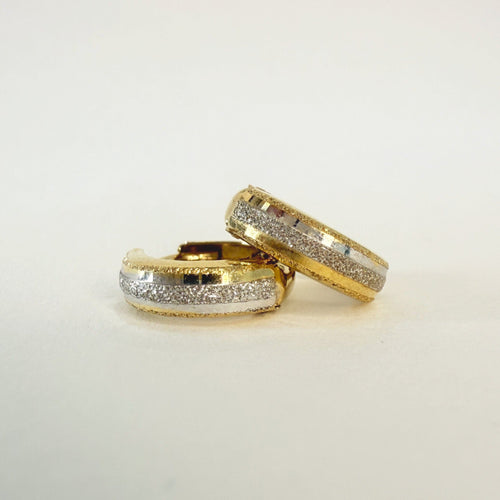 Boucles d'oreilles Créoles en or jaune 58 Facettes