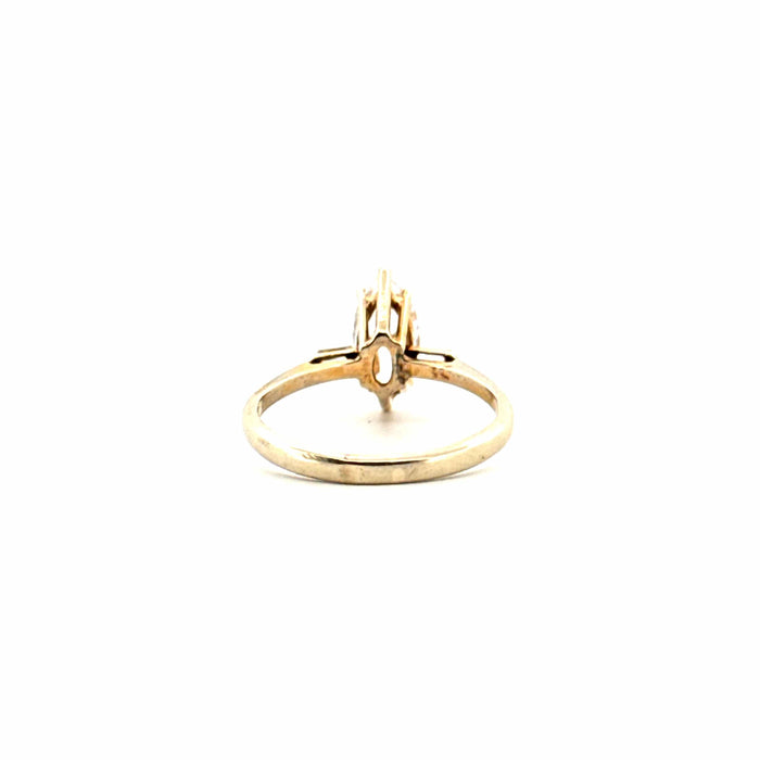 Bague 50 Solitaire Or Jaune Diamant 58 Facettes 66-GS38371-9