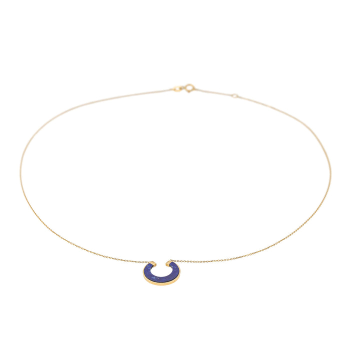 Collier Or jaune Lapis Lazuli