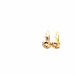 Yellow Gold & Diamond Dormeuse Earrings 58 Facettes