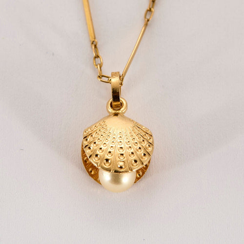 Collier Chaine et pendentif coquillage 58 Facettes MEA43005