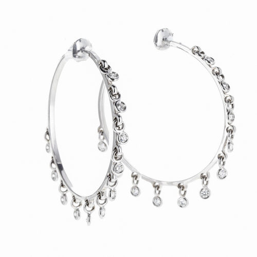 Boucles d'oreilles Boucles d'Oreilles Créoles Dior Coquine 58 Facettes 2.18226