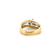 Bague 52 Bague Trilogie Or Jaune Diamants 58 Facettes 79-GS28818