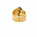 Bague 53 CARTIER - Trilium Model Diamond Gold Ring 58 Facettes