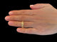 Bague 52 Bague Wellendorff or jaune Kinetic Band émail et diamant 58 Facettes