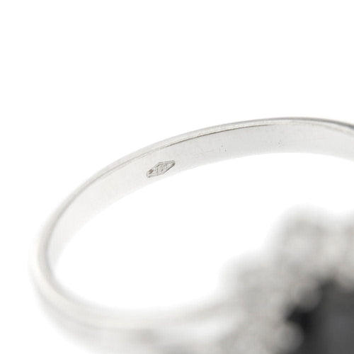 Bague 62 Bague Marguerite saphir et diamants 58 Facettes 29746