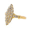 Bague 53 Bague Marquise Or jaune Diamant 58 Facettes 3423517CN