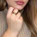 Bague Bague noeud or jaune 58 Facettes 67-GS38380-6