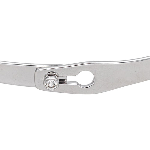Bracelet Dinh Van Bracelet Serrure Or blanc Diamant 58 Facettes 4625527RV