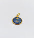 Pendentif AUGIS - Pendentif médaille d'amour or jaune  - L'Élégante Bleue Foncée 58 Facettes J10794X000