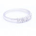 Bague 54 Bague en or blanc avec diamants 58 Facettes D359174SI