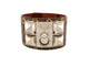 Bracelet bracelet HERMES medor collier de chien en cuir de lezard niloticus argente 58 Facettes 272558