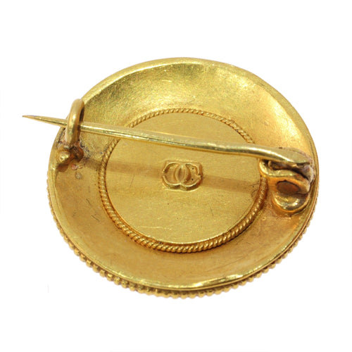 Broche EY – De la santé grecque à l'amour anglais : la broche victorienne en micro-mosaïque de Castellani 58 Facettes 12131-0068