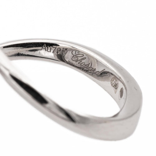 Bague 48 Chopard Bague Happy Diamonds Or blanc Diamant 58 Facettes 2238633CN