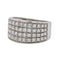 Bague 53.5 Bague Or blanc Diamant 58 Facettes 3282757CN