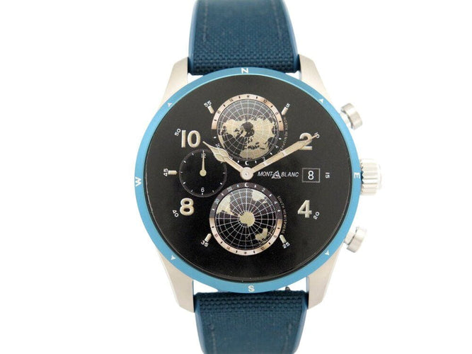Montre montre connectee MONTBLANC smart summit 3 titane mb131800 58 Facettes 266969