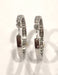 Mauboussin Creole earrings in white gold and diamonds 58 Facettes