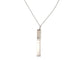Collier collier sautoir MESSIKA kate 5781 pendentif vertical or blanc 18k diamant 0.59ct 58 Facettes 268837