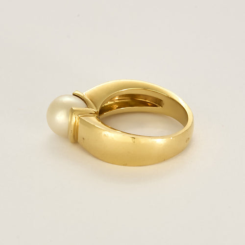 Bague Perle or jaune