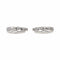 Boucles d'oreilles Boucles d'oreilles Créoles Or blanc Diamant 58 Facettes 3876022CN