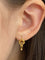 Boucles d'oreilles Boucles d'oreilles anciennes en or jaune 58 Facettes