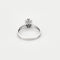Bague 60 Bague solitaire en or blanc et diamant 58 Facettes 250282